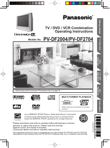 Bruksanvisning Panasonic PV-DF2004 TV