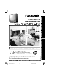 Bruksanvisning Panasonic PV-C2062 TV