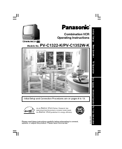 Bruksanvisning Panasonic PV-C1352WK TV