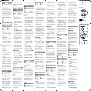 Руководство Nedis KAJC110CBK Соковыжималка для цитрусовых
