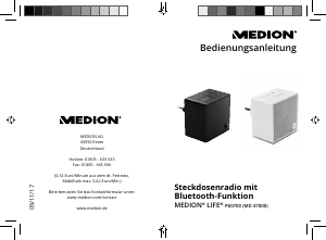 Bedienungsanleitung Medion LIFE P65700 (MD 47000) Radio