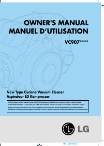Manual LG VC9075B Vacuum Cleaner