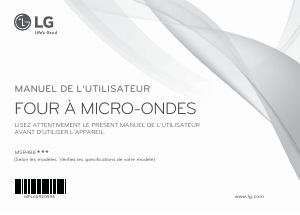 Mode d’emploi LG MSR4882NS Micro-onde