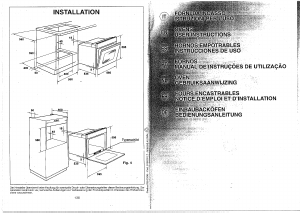 Manuale Candy F112/3MUK Forno