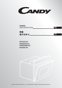 Handleiding Candy FPE629/6NX RC Oven