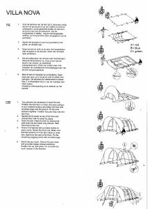 Manual Bardani Villanova Prestige 450 Tent