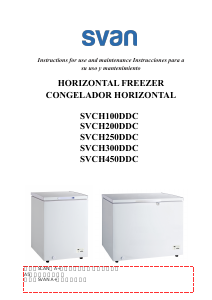 Handleiding Svan SVCH100DDC Vriezer