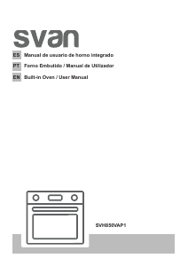 Manual Svan SVH850VAP1 Oven
