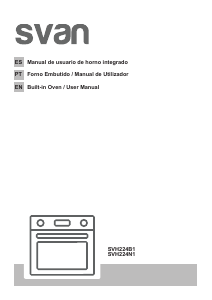 Manual Svan SVH224B1 Oven
