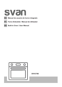 Manual Svan SVH375B Oven