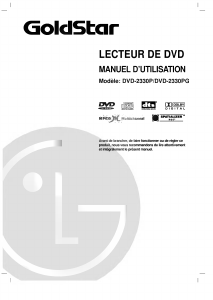Mode d’emploi GoldStar DVD-2330P Lecteur DVD