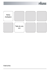 Mode d’emploi Faure FEM6732FBA Table de cuisson