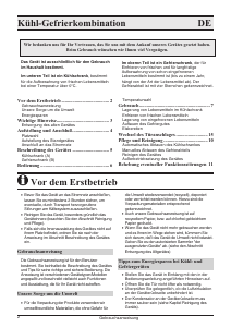 Bedienungsanleitung Gorenje RB6092AW Kühlschrank
