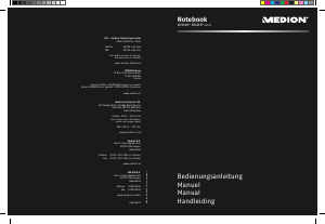 Bruksanvisning Medion Erazer X6811 (MD 97746) Bärbar dator