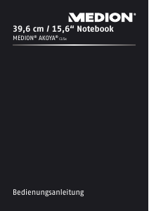 Bedienungsanleitung Medion Akoya E6239 (MD 98719) Notebook