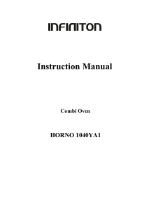 Manual Infiniton 1040YA1 Oven