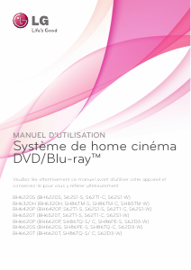 Mode d’emploi LG BH6620P Système home cinéma