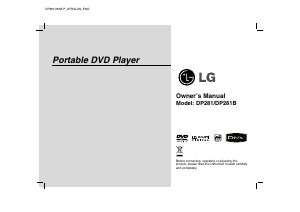 Bruksanvisning LG DP281-P DVD spelare