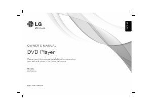 Bruksanvisning LG DVT589H DVD spelare