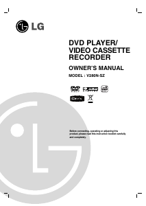 Bruksanvisning LG V280N-SZ DVD-Video Kombination