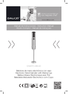 Handleiding Dalkyo MB-60 Staafmixer