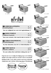 Bedienungsanleitung Fritel TSF 3505 Fritteuse