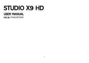 Handleiding BLU Studio X9 HD Mobiele telefoon