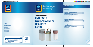 Bedienungsanleitung Medion LIFE E61180 (MD 43830) Lautsprecher