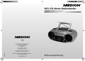Bedienungsanleitung Medion LIFE E66232 (MD 84112) Stereoanlage
