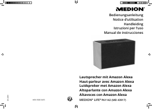 Handleiding Medion LIFE P61142 (MD 43917) Smart speaker