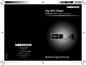 Bedienungsanleitung Medion LIFE E60060 (MD 83849) Mp3 player