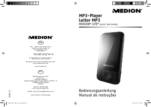 Manual Medion LIFE P61027 (MD 82899) Leitor Mp3