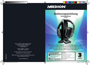 Bedienungsanleitung Medion LIFE E69288 (MD 84299) Kopfhörer