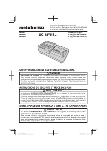 Metabo battery charger manual sale