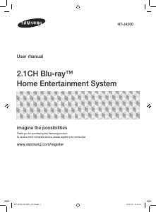 Brugsanvisning Samsung HT-J4200 Hjemmebiosystem
