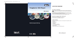 Bedienungsanleitung Tevion MD 81313 Discman