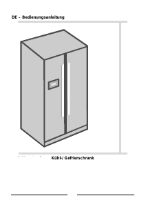 Bedienungsanleitung Gorenje NRS85728X Kühl-gefrierkombination