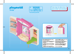 Handleiding Playmobil set 70109 City Life Schoonheidssalon