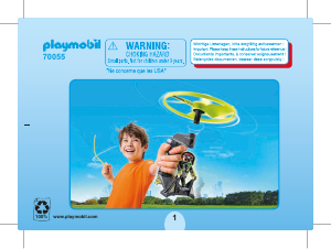 Mode d’emploi Playmobil set 70055 Adventure Voiture de course radiocommandée