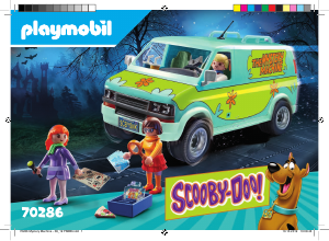 Manual de uso Playmobil set 70286 Scooby-Doo Scooby-doo la máquina del misterio