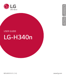 Manual LG H340n Mobile Phone