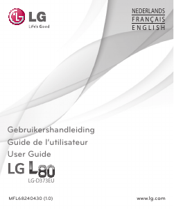 Bruksanvisning LG D373EU Mobiltelefon