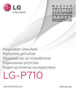 Használati útmutató LG P710 Mobiltelefon
