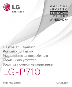 Priručnik LG P710 Mobilni telefon