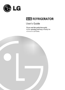 Manual LG GR-L207DTZA Fridge-Freezer