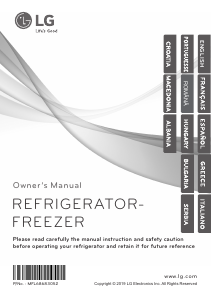 Manual LG GT6031PS Fridge-Freezer