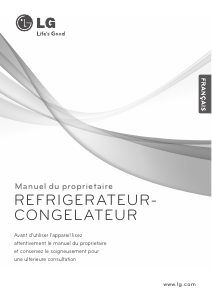 Mode d’emploi LG GRF-6832NS Réfrigérateur combiné