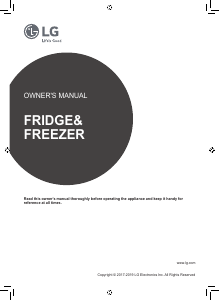 Manual LG GSJ361DIDV Fridge-Freezer