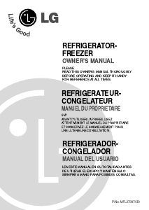 Mode d’emploi LG GR-N3929ACM Réfrigérateur combiné