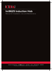 Manual CDA HN9625 Hob